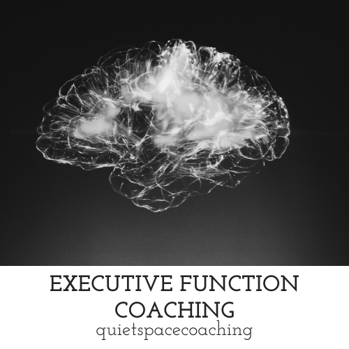 Clickable icon linking to executive function coaching service description page